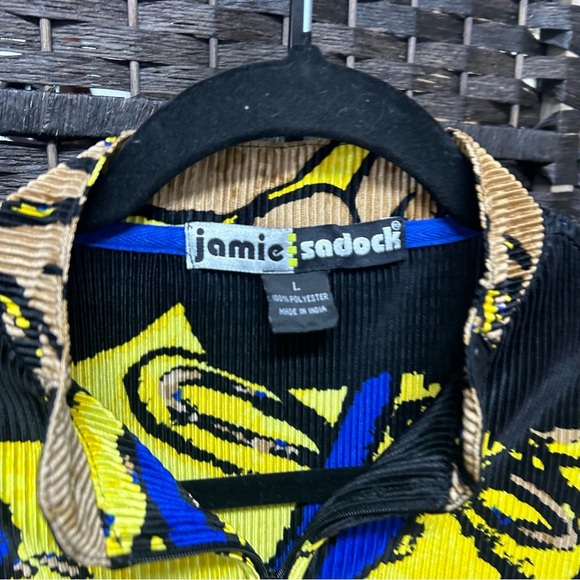 Jamie Sadock colorful mini pleated top size large colorful - Picture 3 of 7